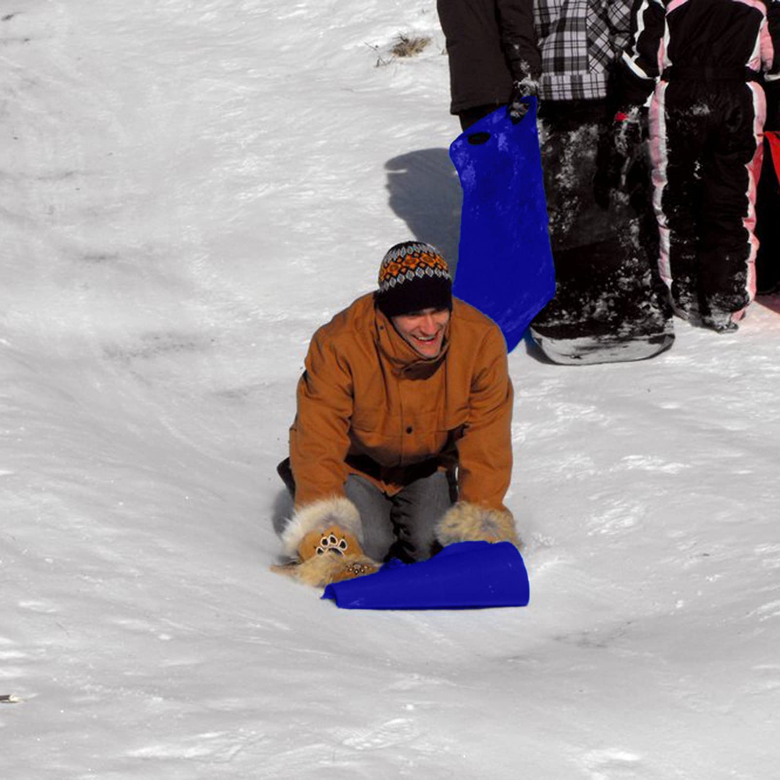 Amazon.com : Snow Sled for Adults, 55 Inch Winter Fun Plastic