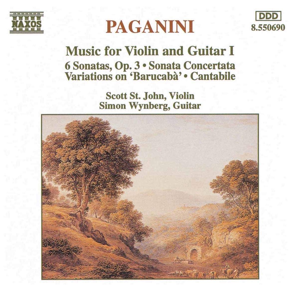 Paganini: Music for Violin and Guitar, Vol.1