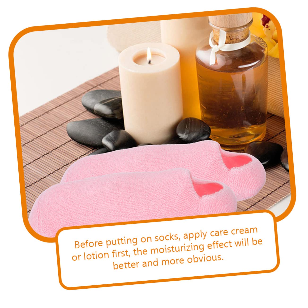 SHERCHPRY 3pares Calcetines Térmicos Antideslizantes Para Dormir Spa Hidratación Para Pies De Gel Para Mujer Cuidado De Pies Salón