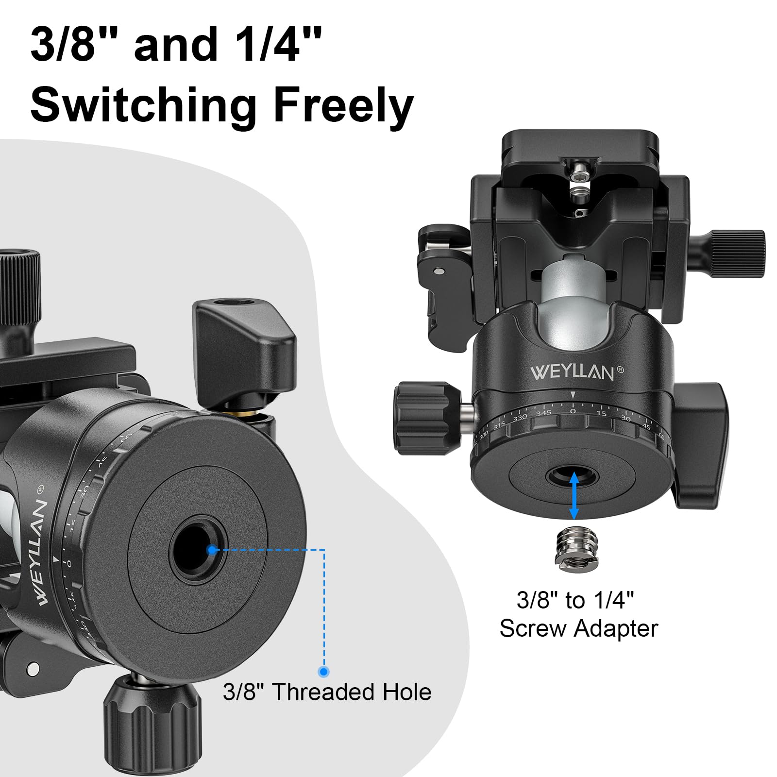 EH36L Tripod Ball Head with Lever Release, 36mm Low Maldives EH36L Tripod Ball Head with Lever Release, 36mm Low Maldives