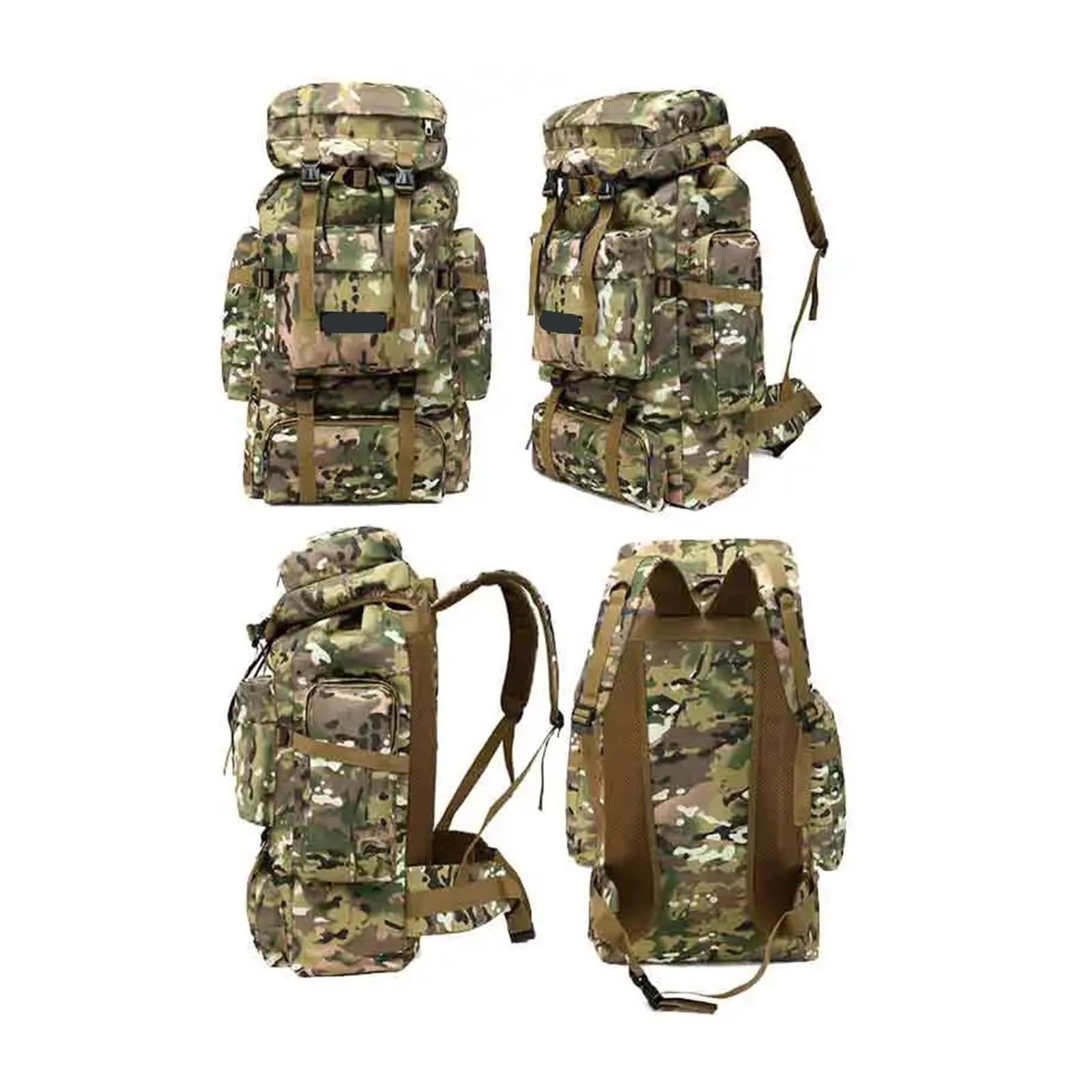 Generisch 70L Taktische Camping Tasche Rucksack Bergsteigen Für Männer Reisen Outdoor Sport Molle Rucksack Jagd Schulter Gepäck Große Tasche