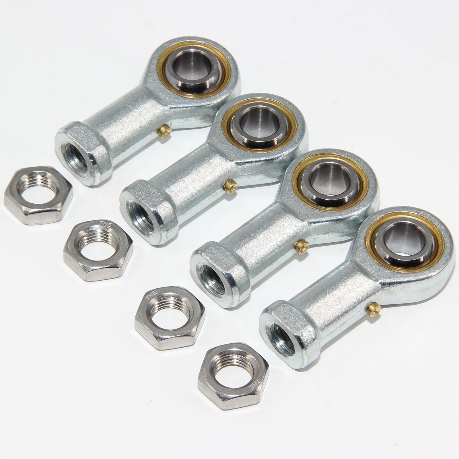 PHSB4 Rod End Bearings - 1/4" Bore, 4pcs/Pack -11 PHSB4 Rod End Bearings - 1/4" Bore, 4pcs/Pack -11