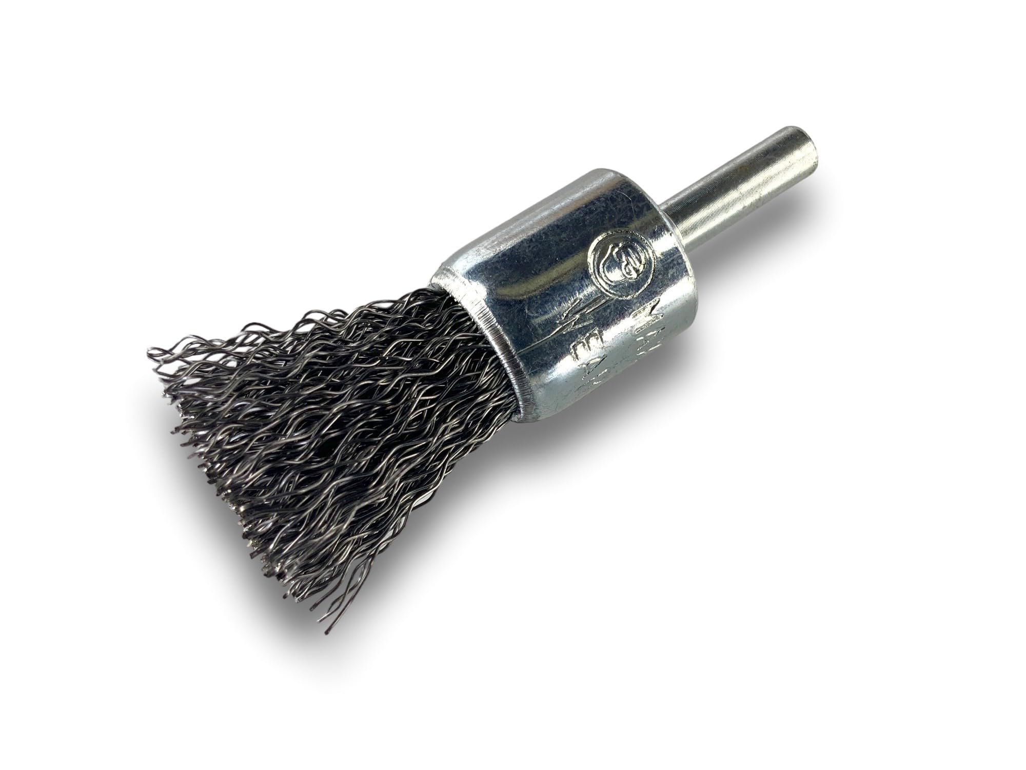 Kibros Lot 10 brosses en bout pinceau tige Ø 6 mm fil acier dur Ø 18 mm