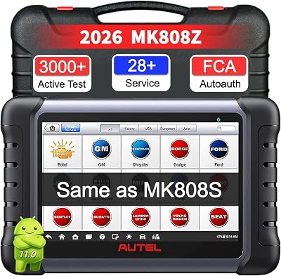 Autel MaxiCOM MK808Z Bidirectional Scanner (FCA AutoAuth)