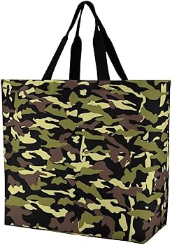 Amazon.co.jp: トートバッグ 迷彩 カモフラ柄 ハンドバッグ レディース