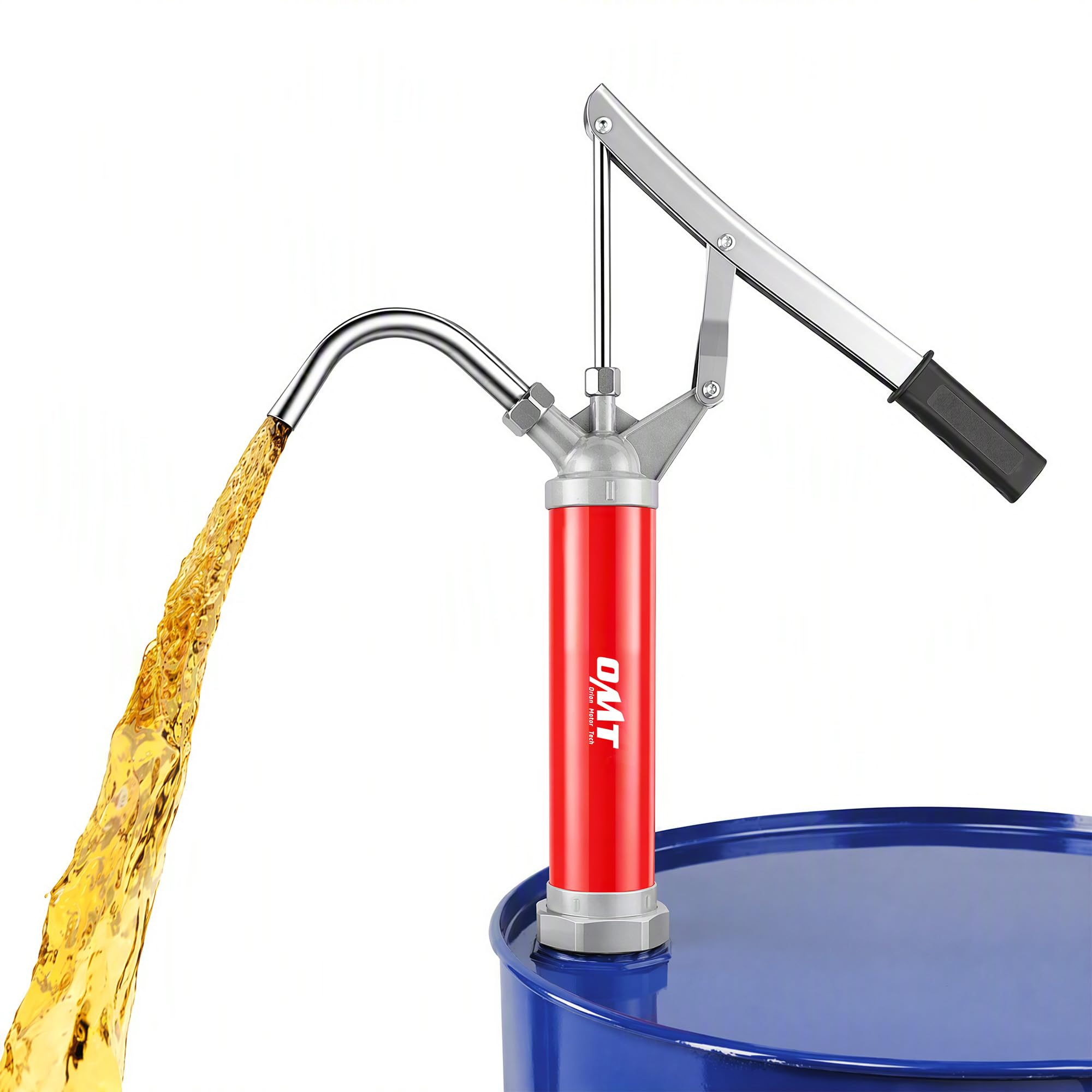 OMT 55 Gallon Drum Pump, Lever Action Barrel Pump for 15 to 55 gal Drums