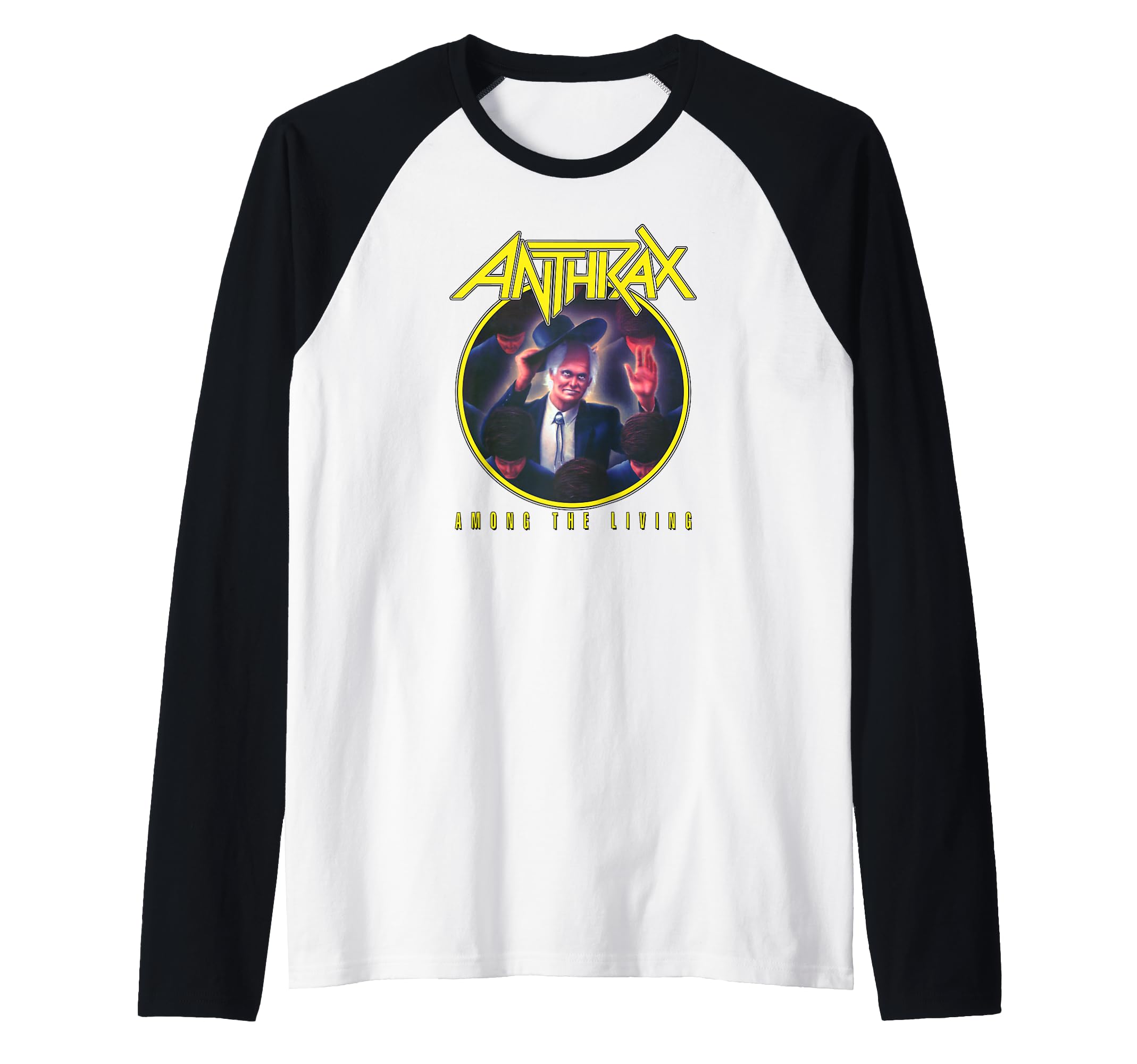 ANTHRAX AMONG THE LIVING 長袖・ロングスリーブTシャツ Amazon.com: Anthrax: Long Sleeve T-Shirts