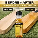 LIVOX® Cricket Bat Knocking Kit with Mallet, Bat Roller, Pure Linseed Bat Oil, and Fibre Tape gallery image