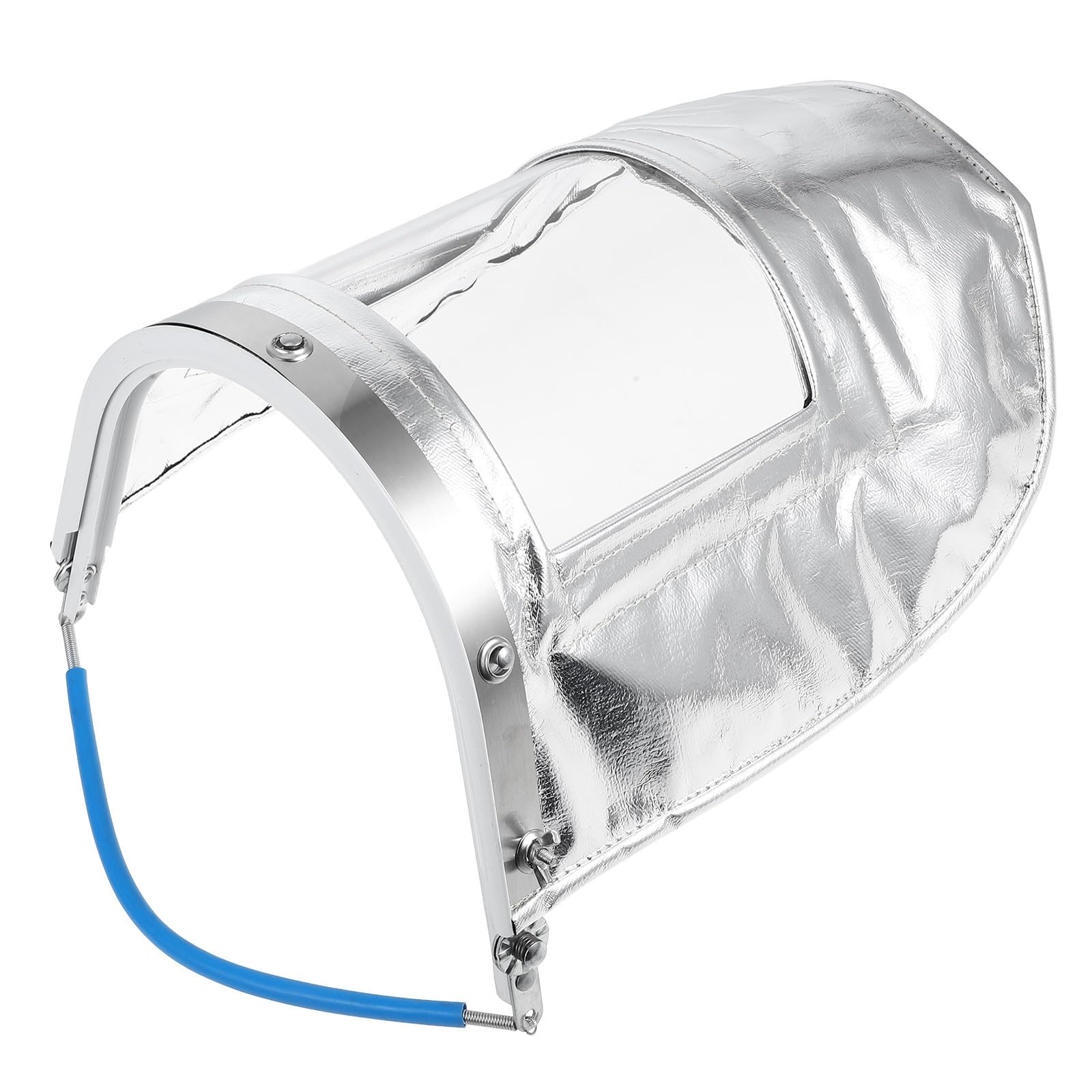 Hitzebeständiges Transparentes Gesichtsschutzschild aus Aluminiumfolie Undpc mit Ergonomischem Design für Schweißer in Hochtemperaturumgebungen