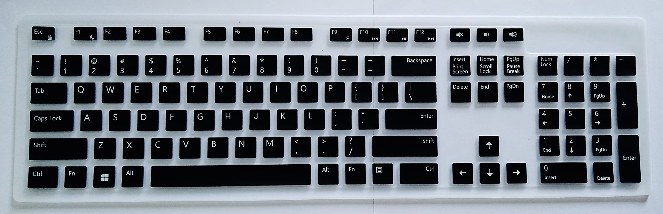 Jesra Dust Proof Desktop Keyboard dust Cover Skin for Dell Inspiron AIO 3475/3670/3477all-in one Desktop -Black (B09GFXHZDC) Amazon Price History, Amazon Price Tracker