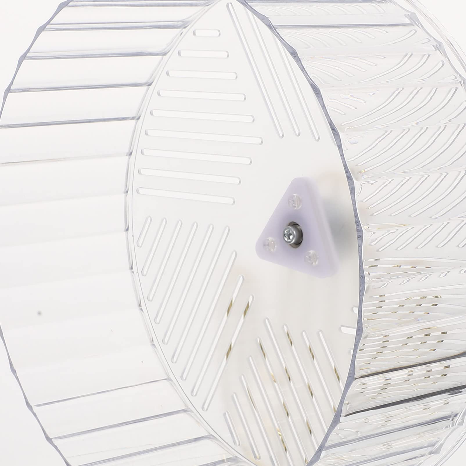 Rueda De Hámster Silenciosa y Estable Soporte, Accesorio De Plástico para Mascotas Pequeñas, Tamaño Grande, Uso En Jaulas para Hámsteres y Chinchillas
