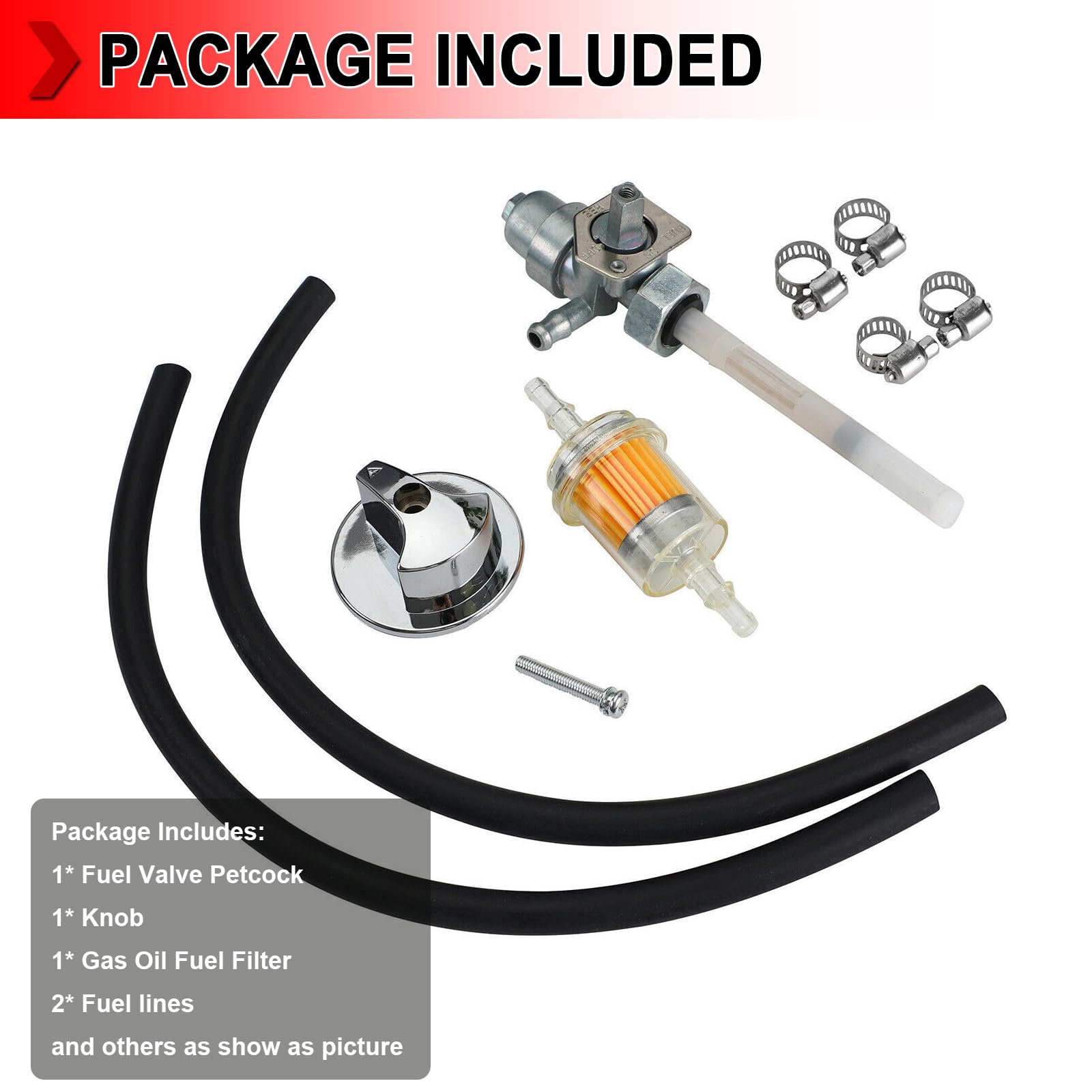 OEM Fuel Valve Petcock Knob For Honda FourTrax 250 TRX250X 1987 - Foto 4