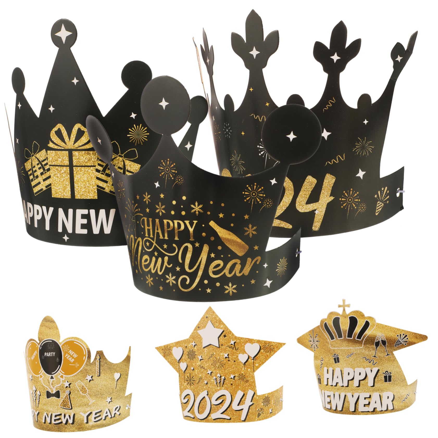 Alasum 36pezzi Per Capodanno Accessori Divertenti Per Celebrazioni Adulto e Decorazioni Per Fine