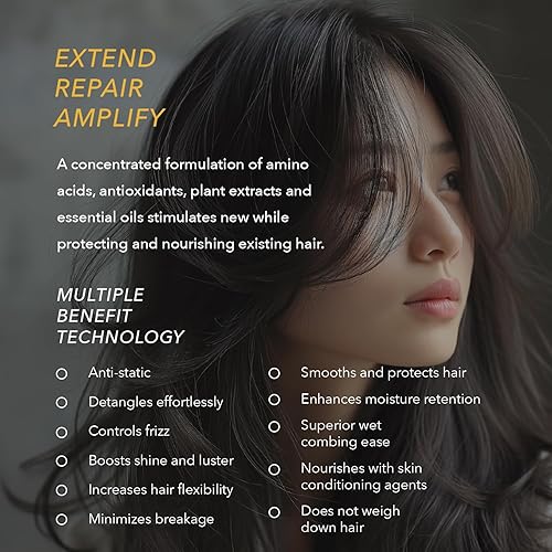 Miniatura 4 de Ethica - Acondicionador antienvejecimiento  Acondicionador voluminizador para hombres y mujeres  Mejora el adelgazamiento, el cabello estresado y