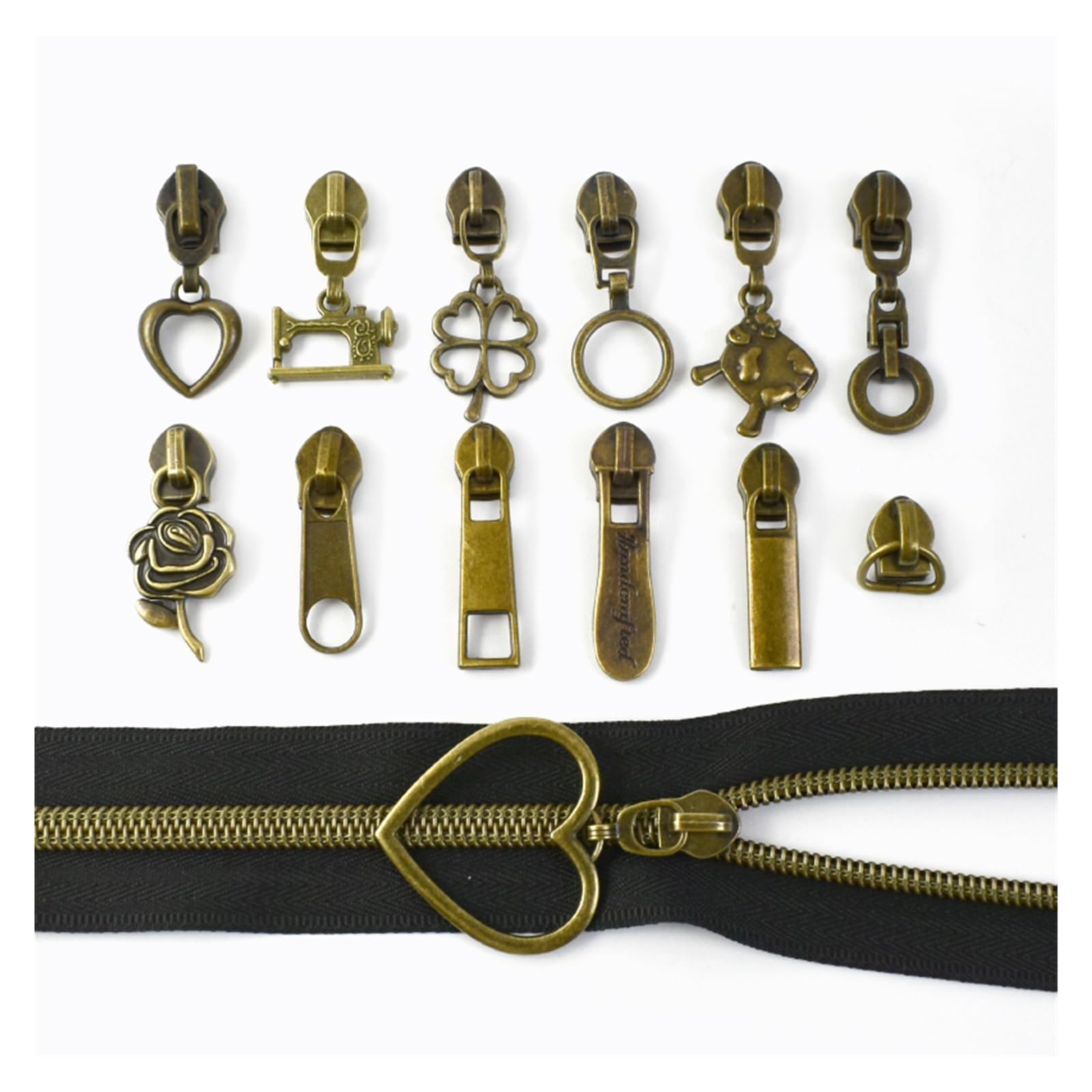 Amazon.co.jp: 2/4 メートル 5# 縫製ナイロン ジッパー テープ; 衣類