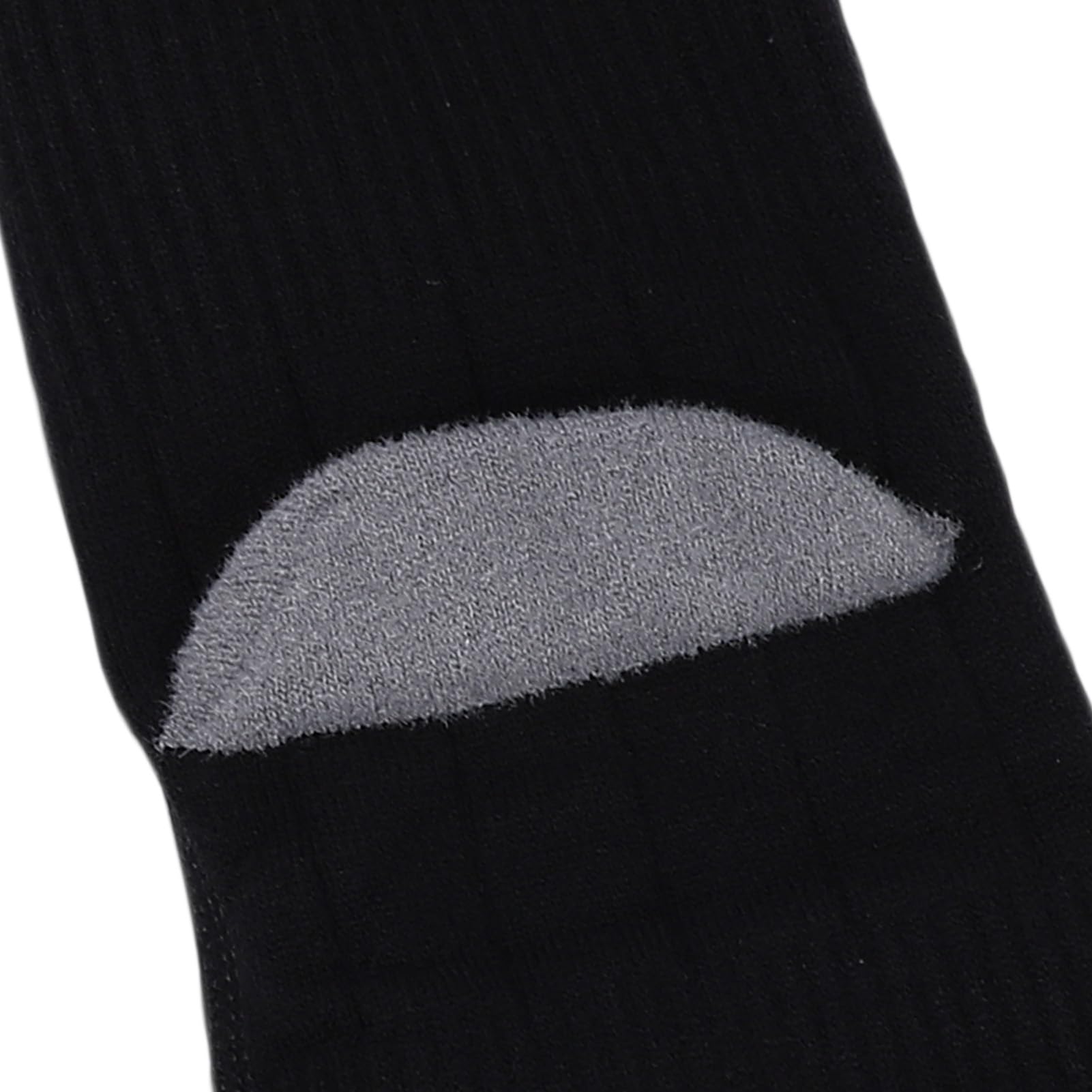 Chaussettes Chauffantes Rechargeables Niveaux de Chauffage Réglables pour Le Ski Camping Pêche équitation Noir