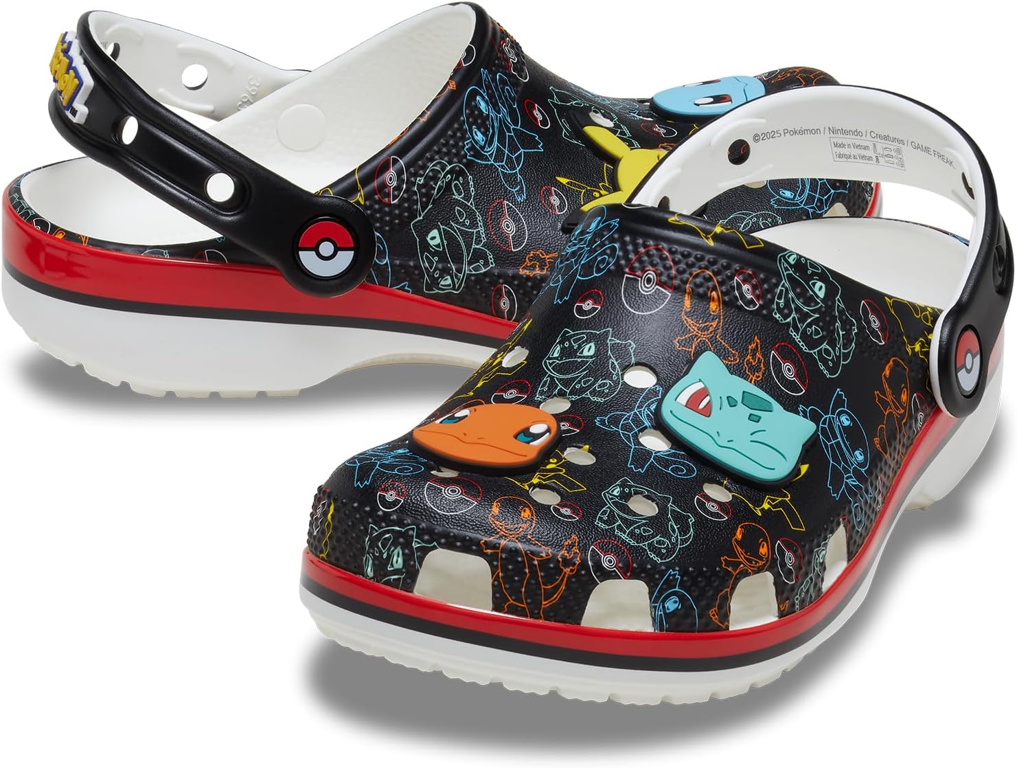 Crocs Baby Pokemon Print Classic Clogs - Image 6