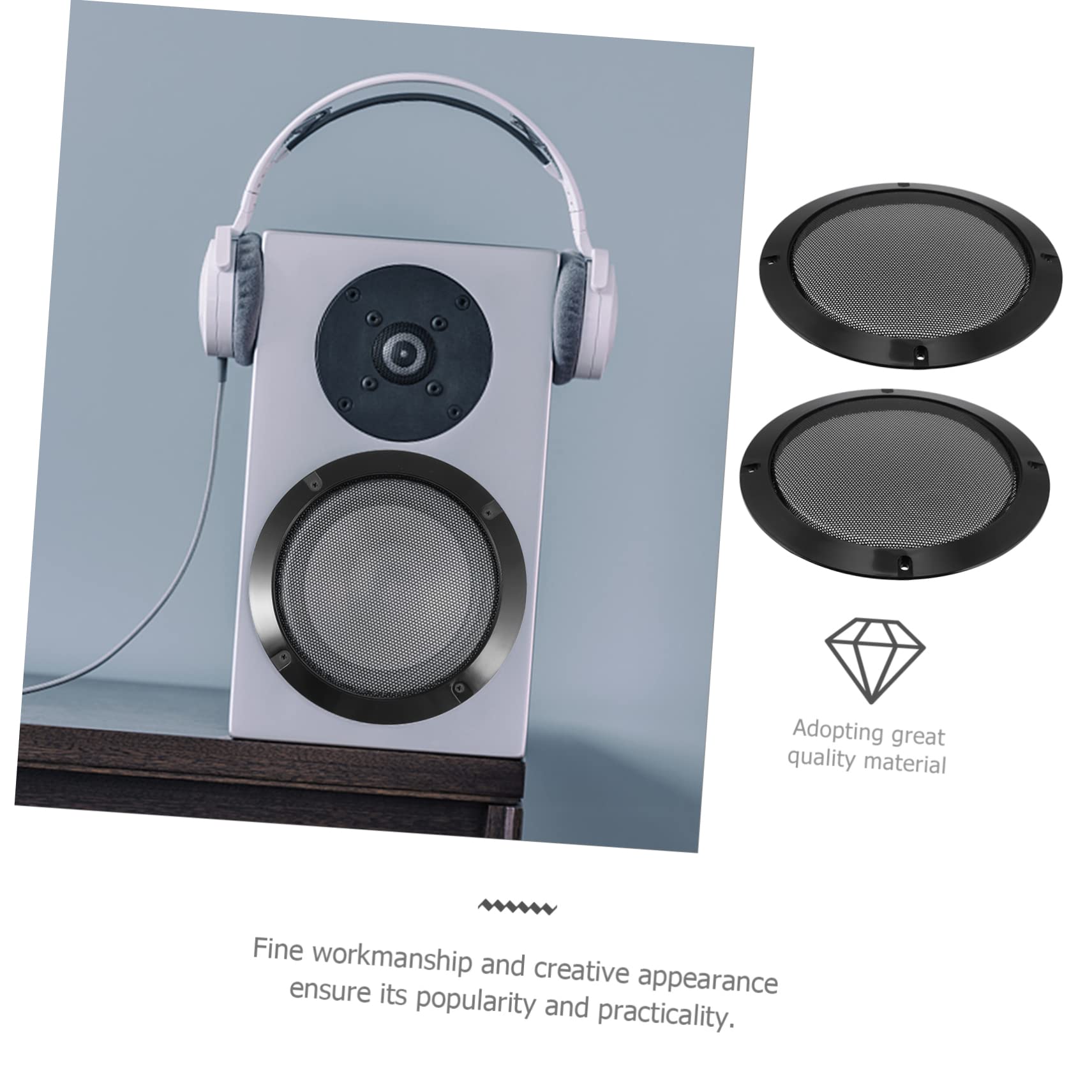 Amazon.co.jp: POPETPOP 2個 音響装飾ネット クラッシュ ネット 