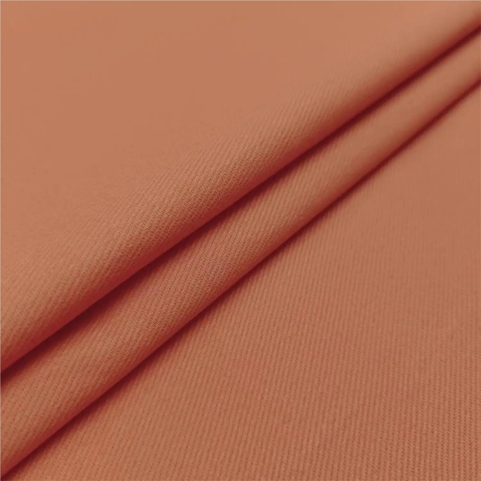 Tkanina dżinsowa, Tkanina bawełniana dżinsowa na metry wielokolorowa 100x150cm do szycia DIY(Orange)
