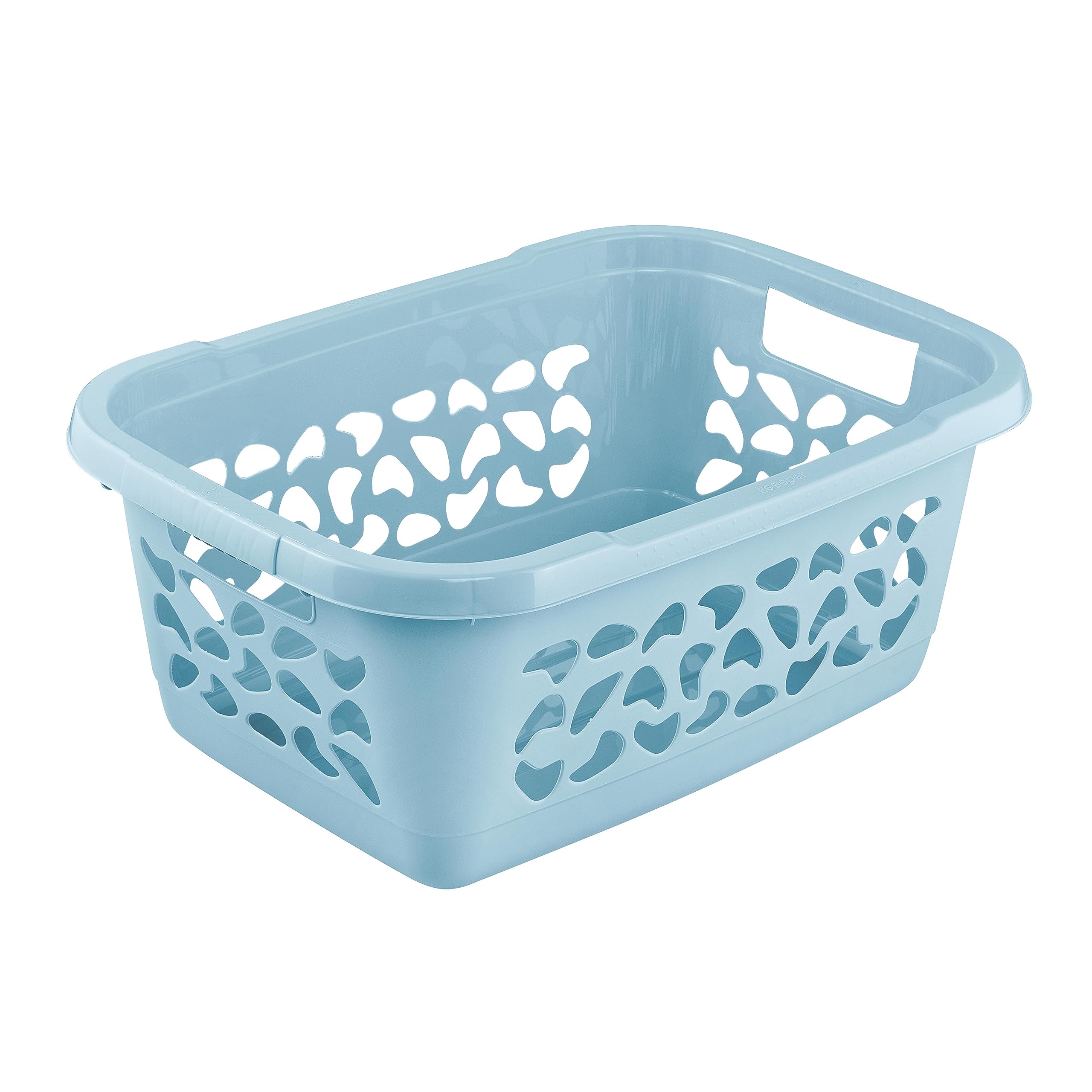 Keeeper Air Permeable Design Laundry Basket 32 LitreBlue from B&Q