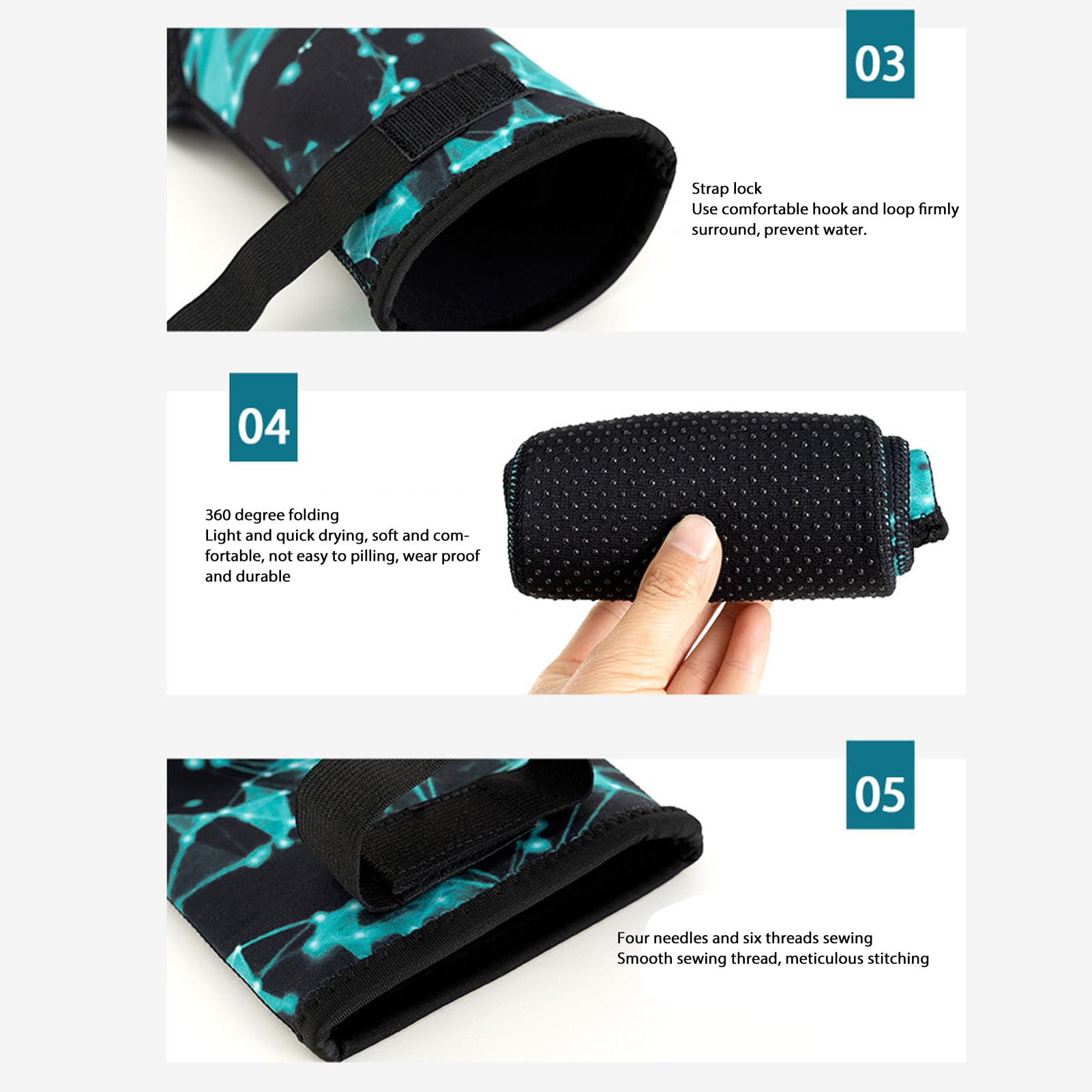 Neoprene and Nylon Diving Socks 3MM Anti Slip Thermal Beach Water Socks for Diving, Surfing, Snorkeling (L)