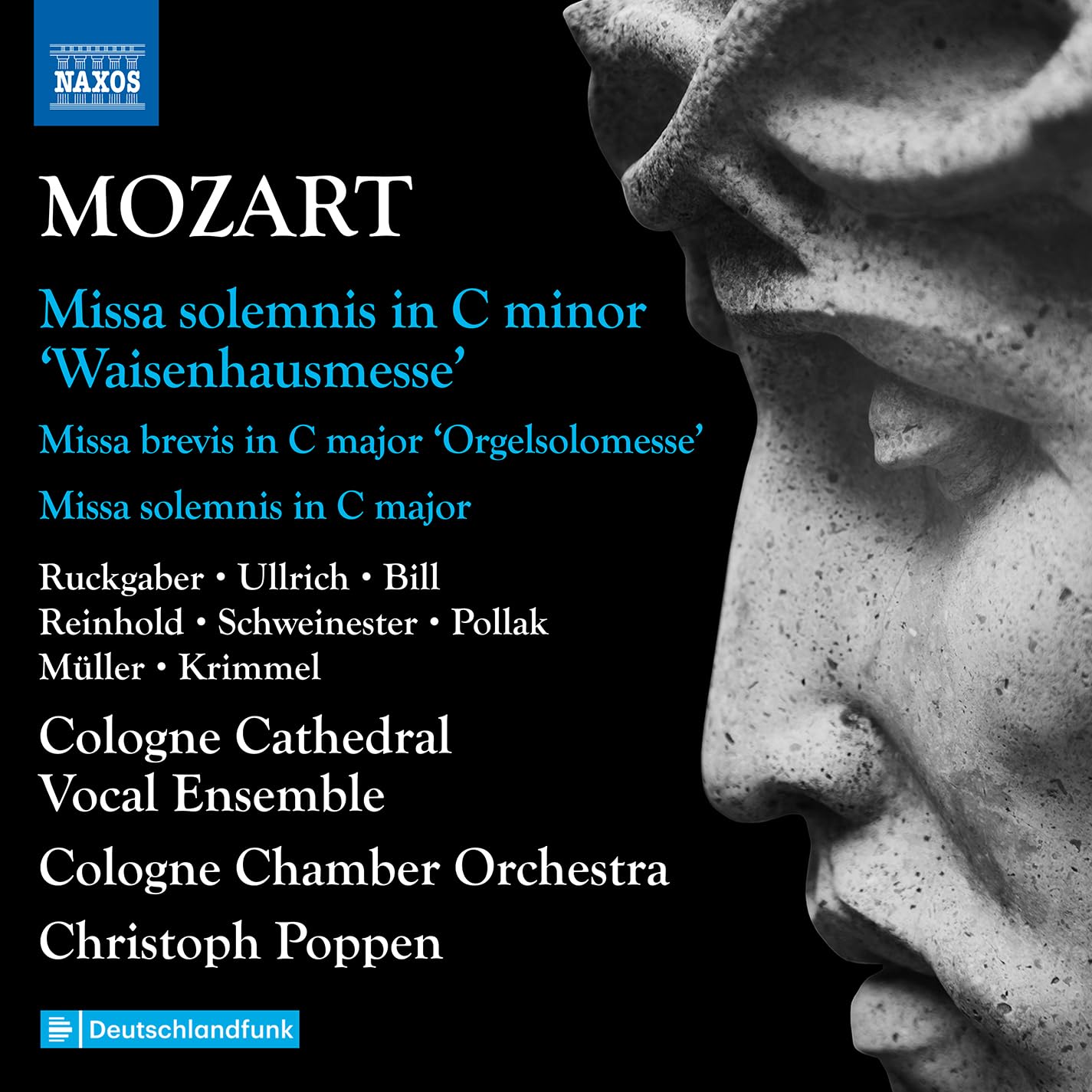 Wolfgang Amadeus Mozart: Complete Masses, Vol. 5 - Missa solemnis in C minor 'Waisenhausmesse'; Missa brevis in C major 'Orgelsolomesse'; Missa solemnis in C major