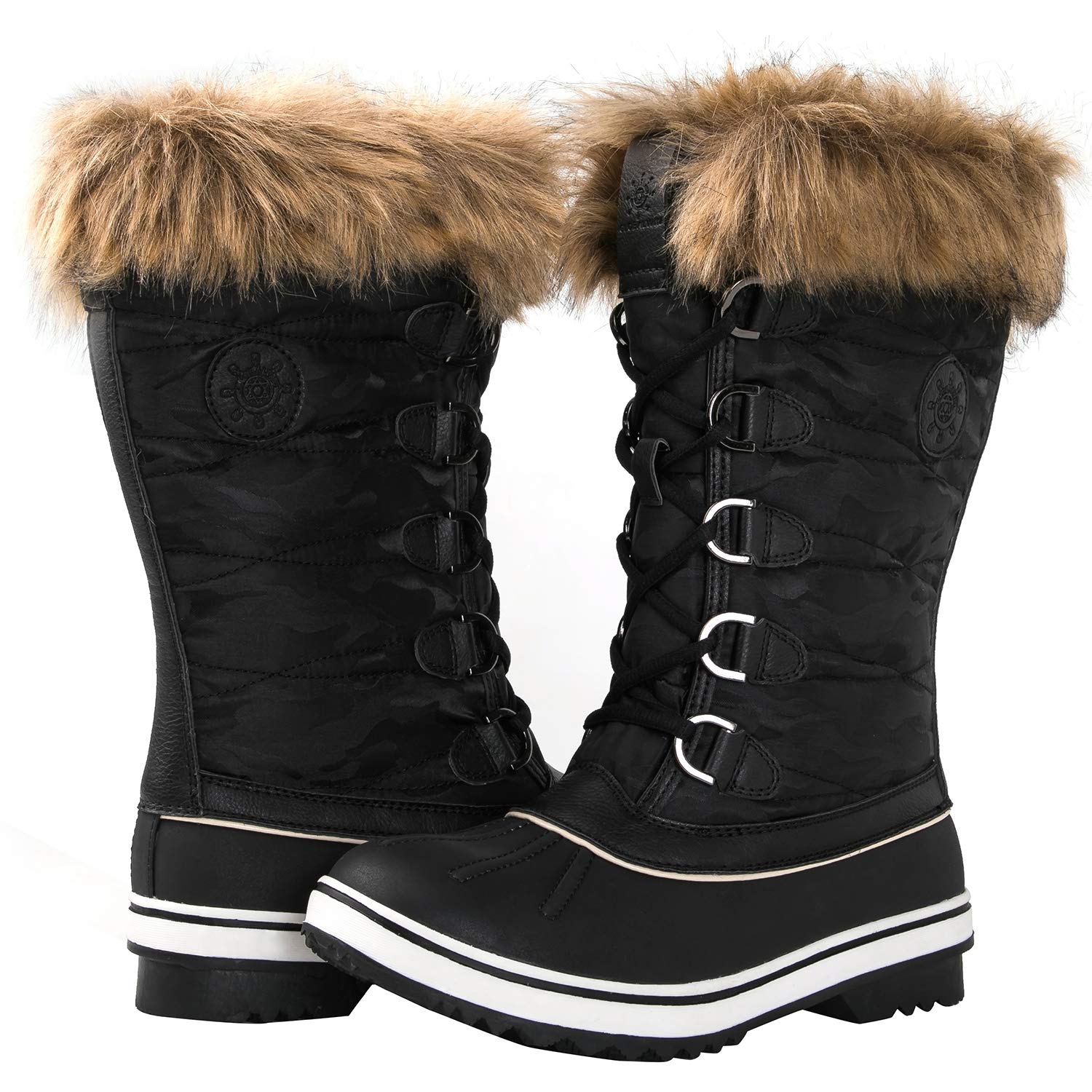 GLOBALWIN Women's 1837 Winter Snow Boots