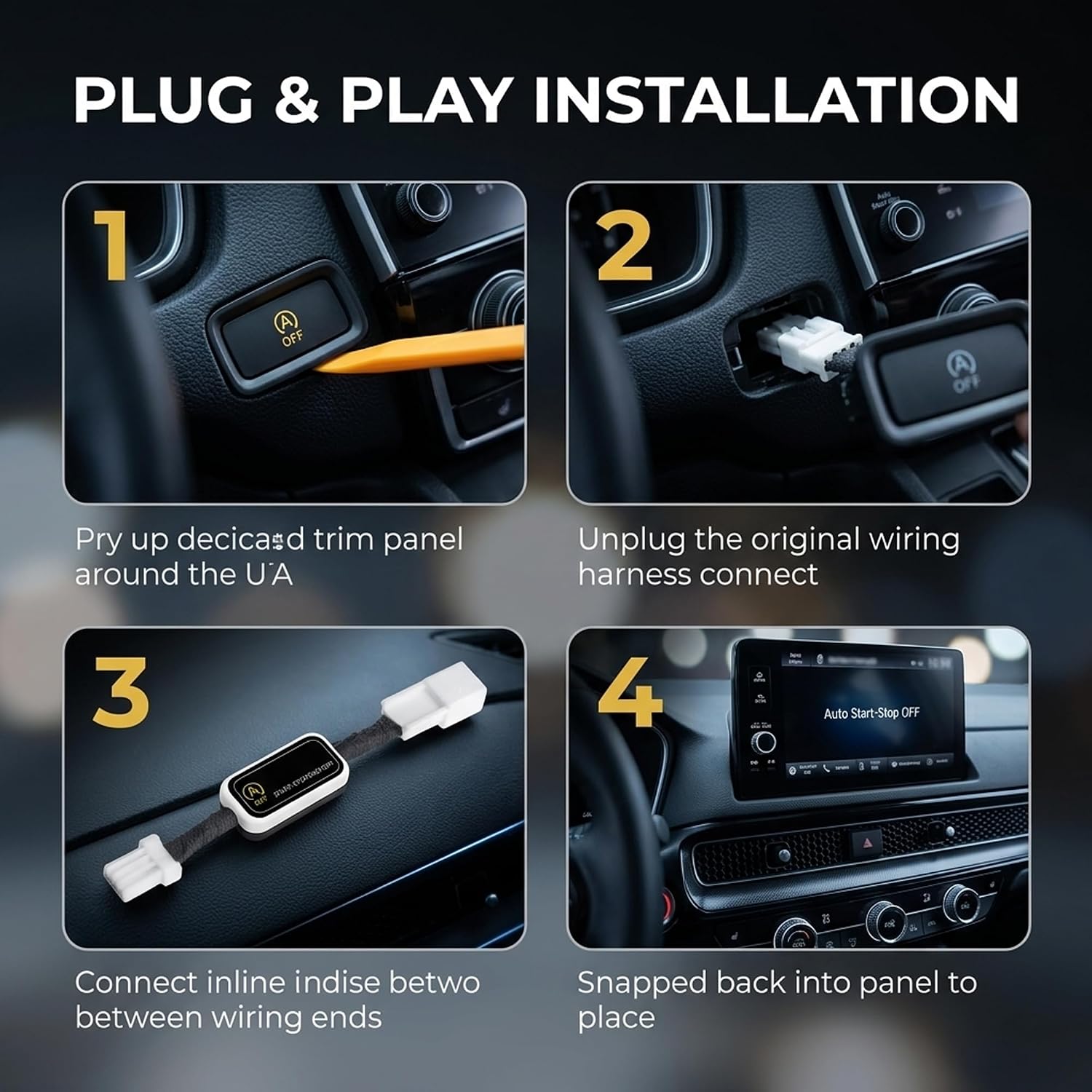 Auto Start Stop Eliminator for CRV 2023-2026 Plug & Play