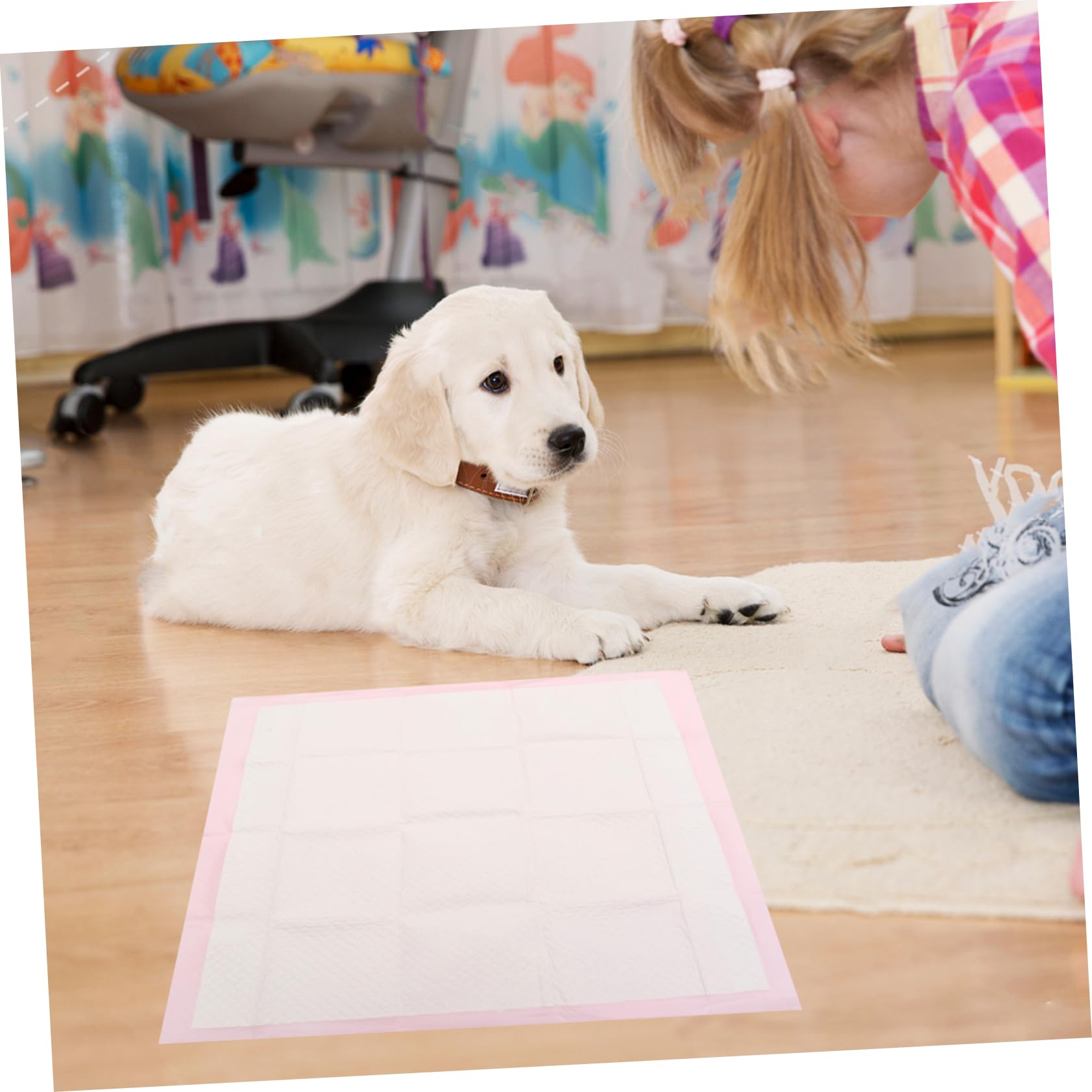 ERINGOGO 40pièces Tapis Absorbants Non-tissé pour Chiens Et Tapis Entraînement pour Animaux De Compagnie Etanche Et Ultra-absorbante De Propreté pour Chiots Et Petits Animaux