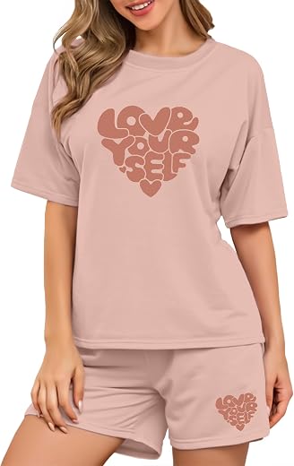 SHODOX® Womens Cotton Blend Printed Tshirt and Short Co-ords Set (Pack of 1)