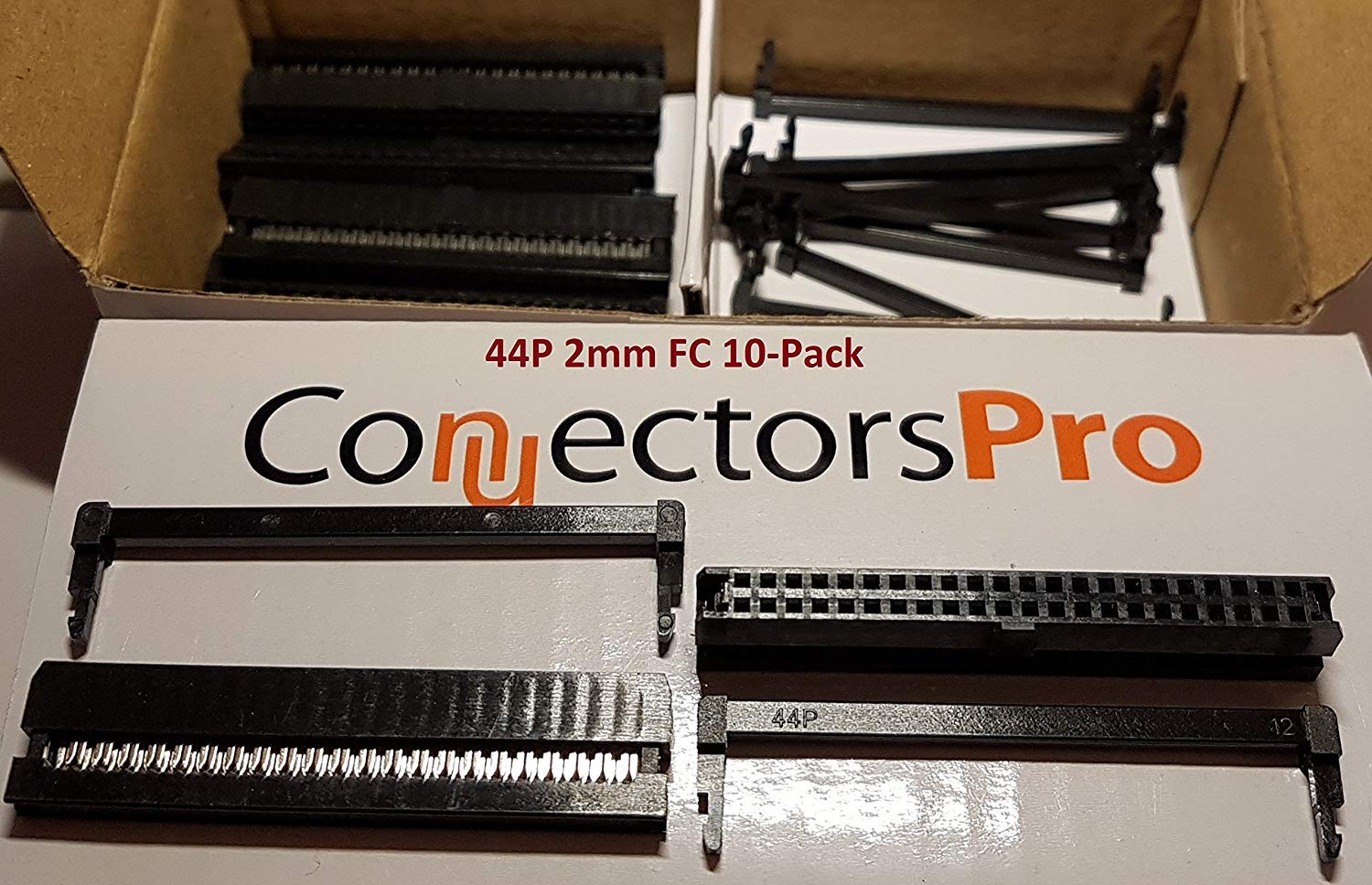 10-Pack Of 12-Pin (2x6) Female IDC Connectors – 2.54mm Pitch, For Ribbon Cable Crimping