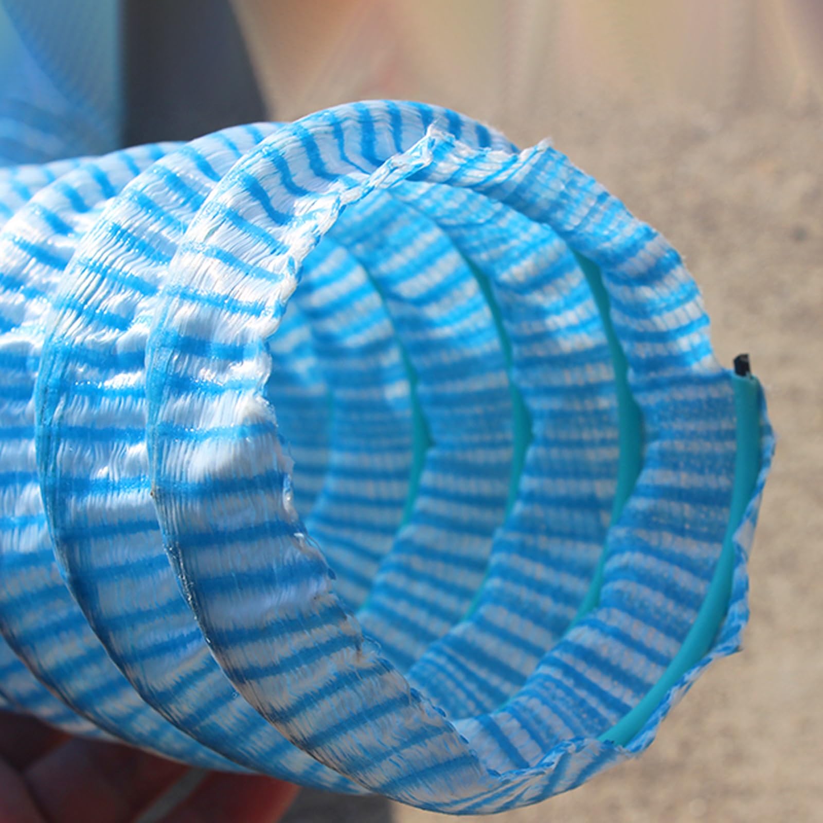 Tuyau de Drainage perforé, Flexible et Pliable, pour s'adapter à Tous Les terrains, pour prévenir l'érosion et rediriger l'eau (L 30 m, P 10 cm)