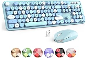 MOFII's Colorful and Compact Circular Keyboard Combo