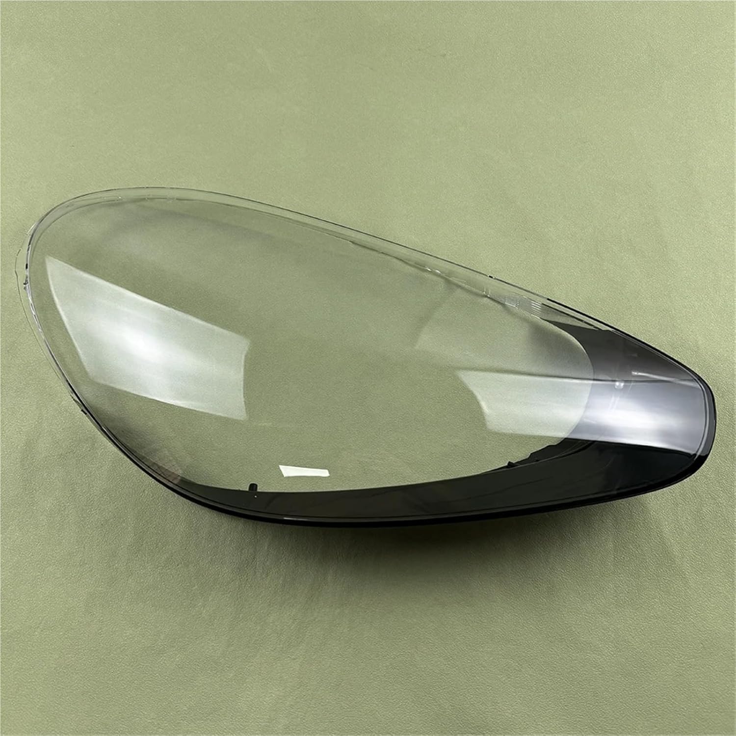 Headlight Lens Cover Transparent Lampshade Headlamp Shell Plexiglass Auto Replacement Parts(A Pair) Compatible For Porsche Cayenne 2015 2016 2017 (Right)