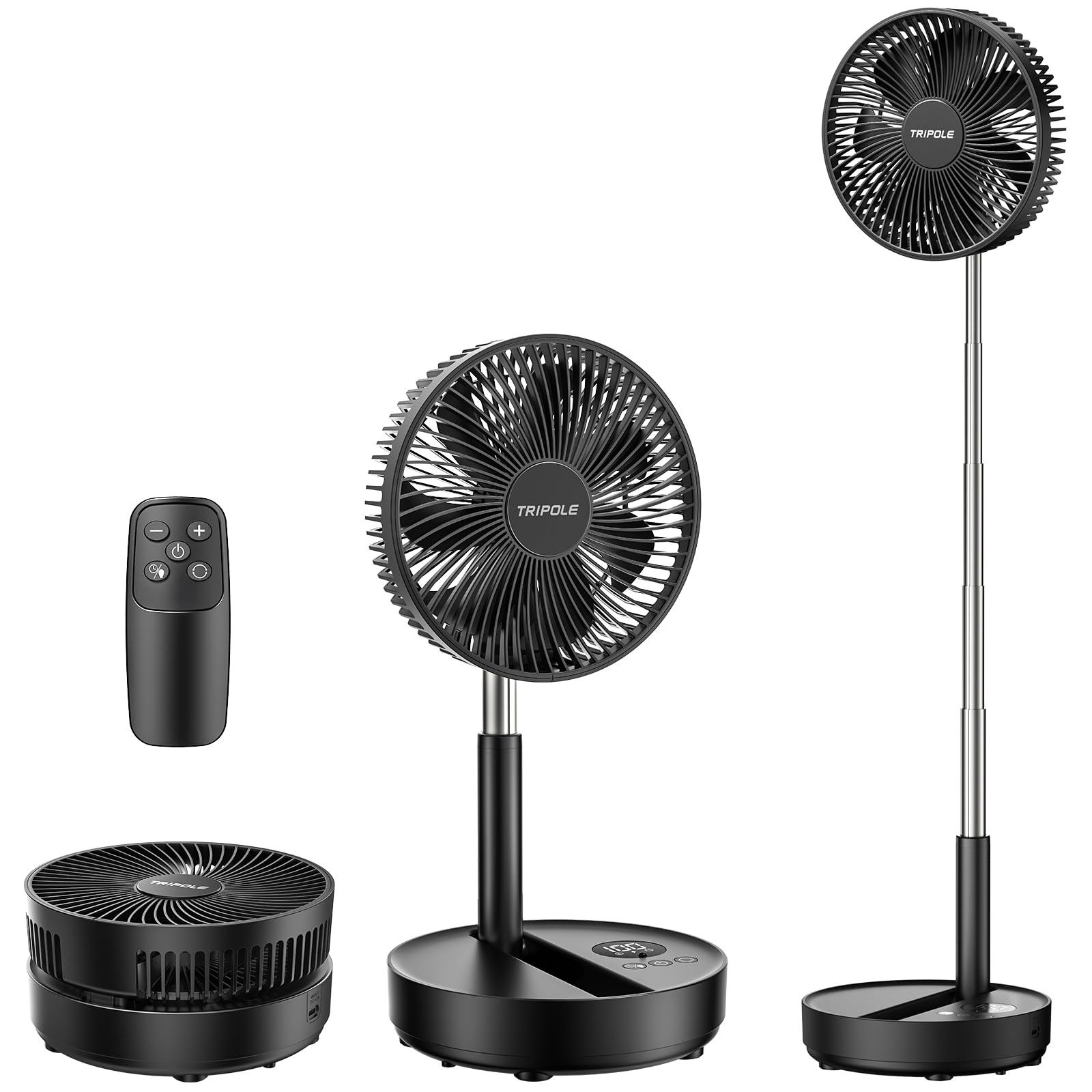 TriPole Portable Standing Fan,