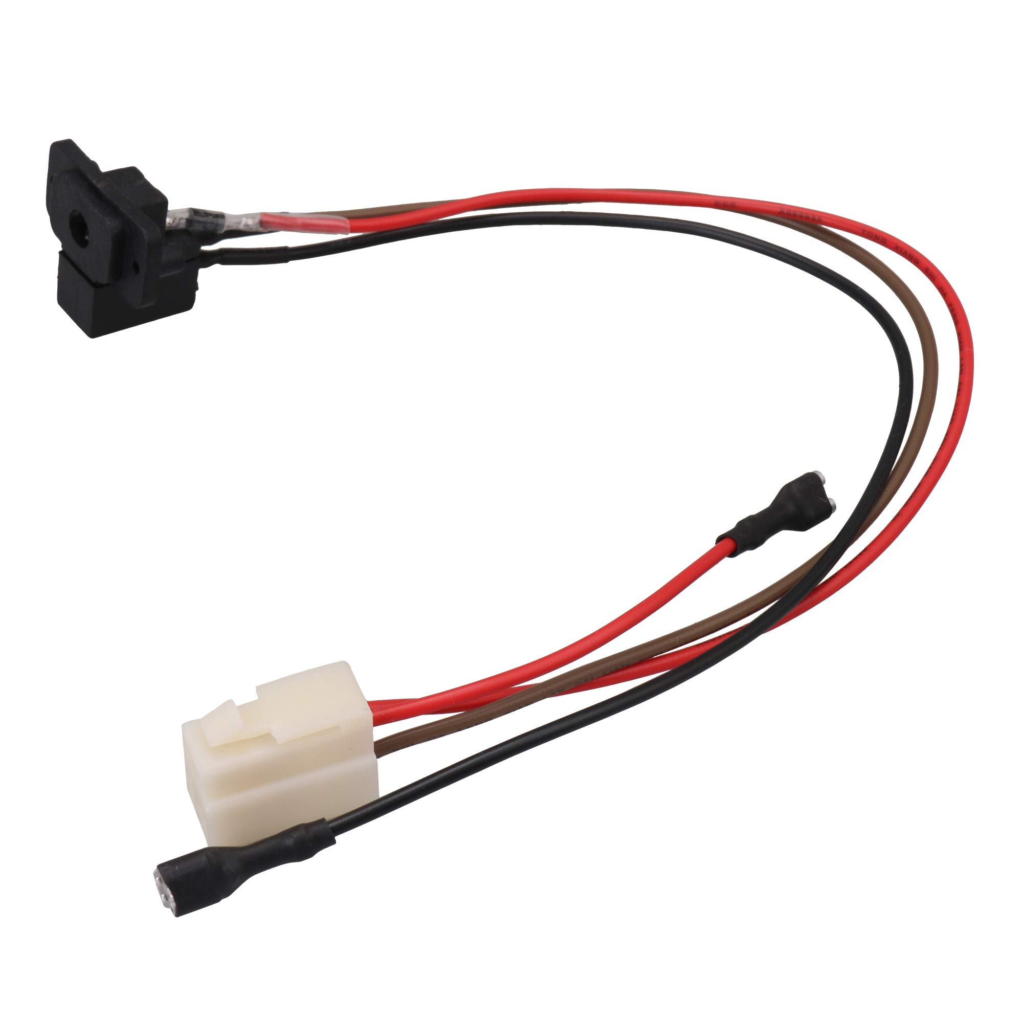 Mxfans Ride On Car Accessory Power Charging Interface Socket 3 Pin Type Interface Length 335mm