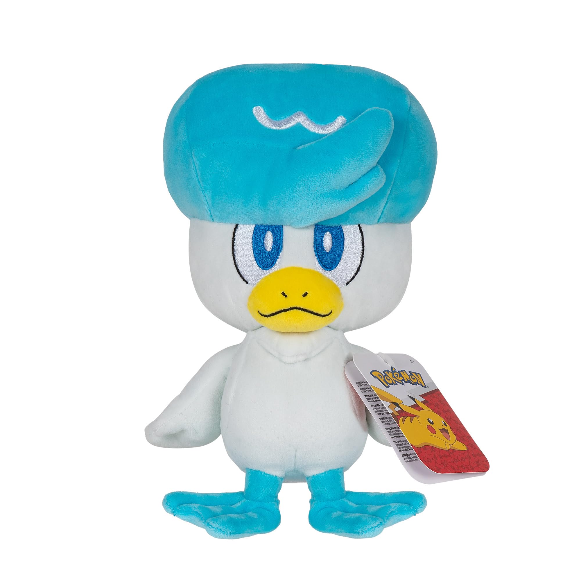 Pokémon Quaxly Plush - 8-Inch Plush with Authentic Details, Kwaks, 20 cm - Image 2