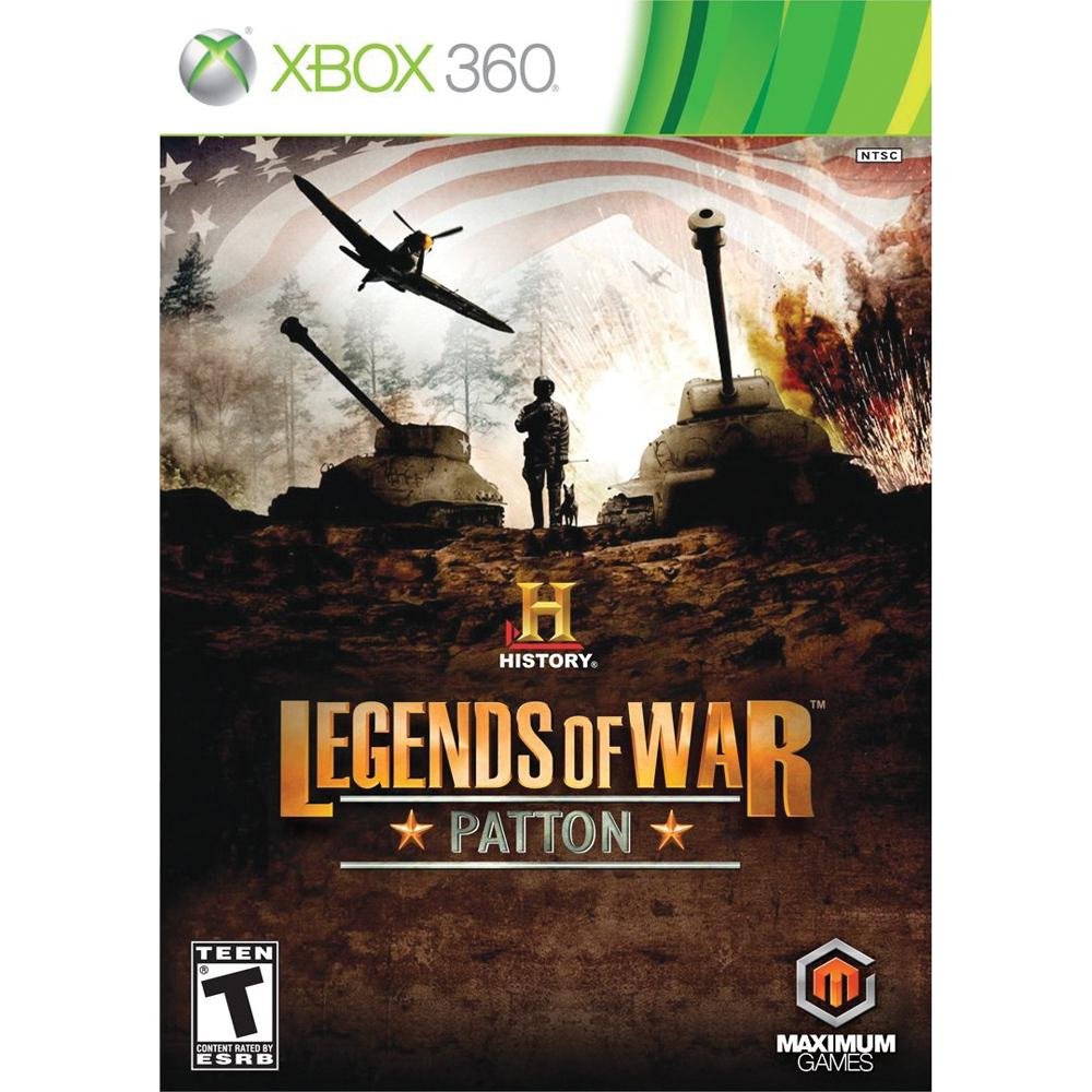 海外版　HISTORY Legends of war 欧州版 Amazon.com: History: Legends of War Patton - Xbox 360 : Maximum