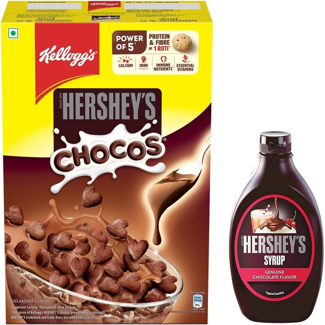 Hershey's Chocolate Syrup & Chocos Combo - 1 Count