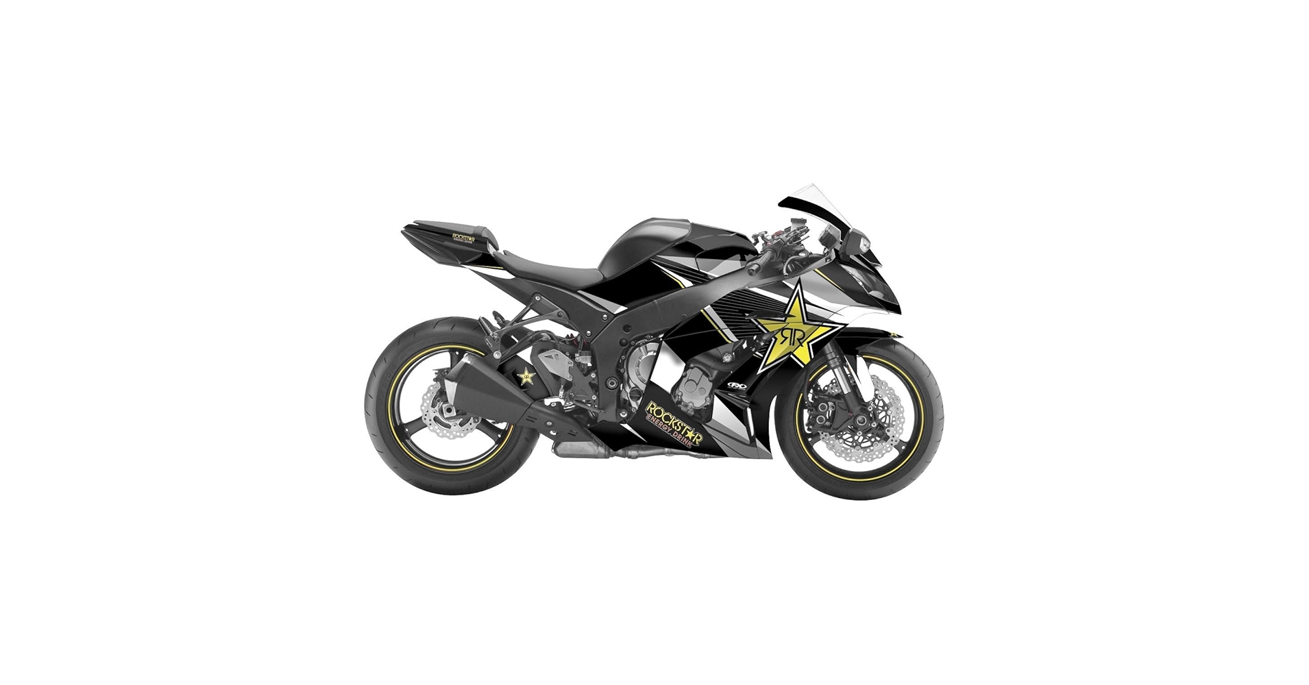 Factory Effex 16-15110-RS Rockstar Series Yellow Star