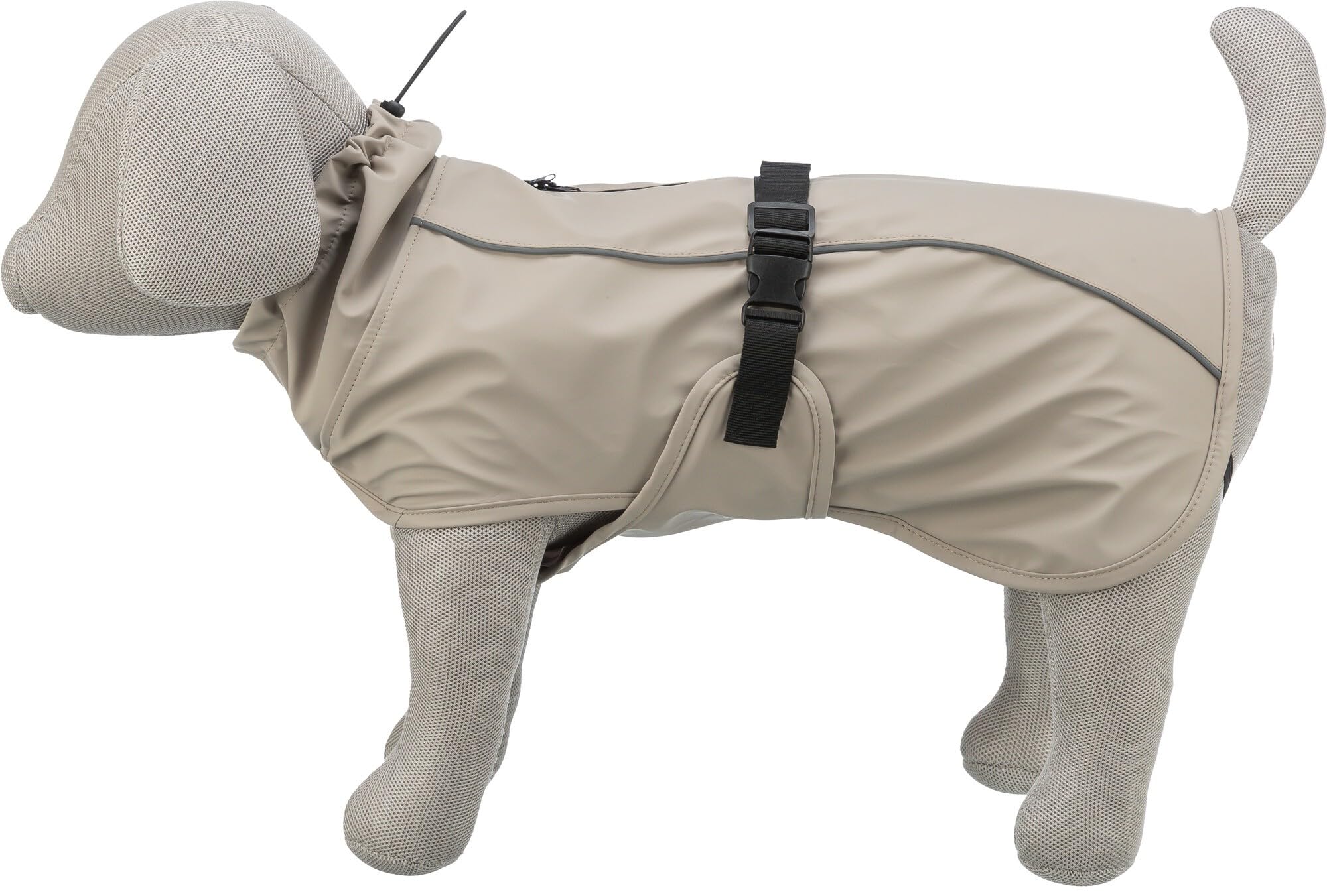 Trixie Be Nordic Husum Dog Rain Coat Sand - 35Cm Small