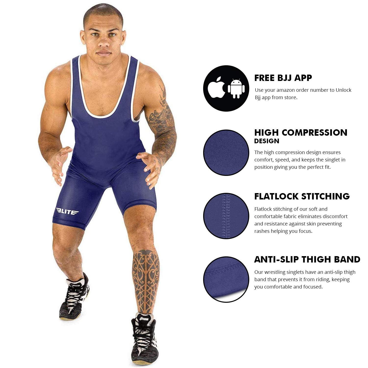 Men’s wrestling singlets, Elite Sports Standard Singlet for Men