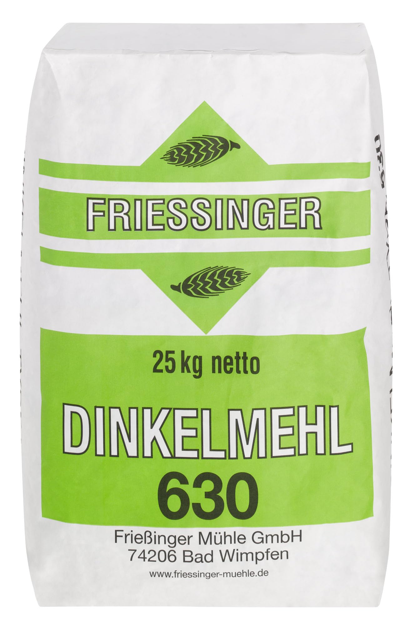BIELMEIER Dinkelmehl T630 25kg Friessinger Das hochwertige Getreide stammt von Landwirten aus der Region