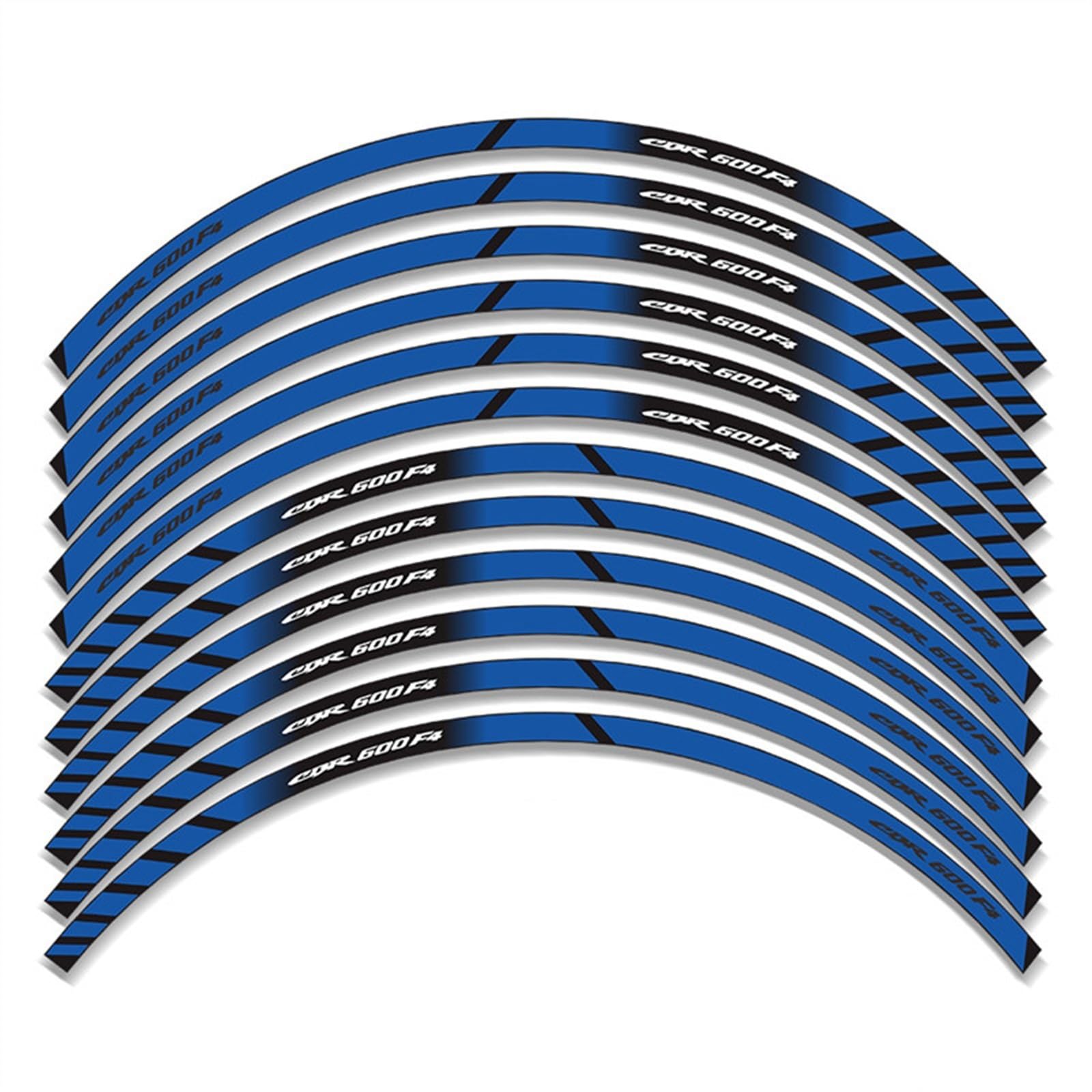 Frynuzb A1 Applique For Cbr600 F4 Cbr600f4 Motorcycle Wheel Reflective Stickers Waterproof(A1)