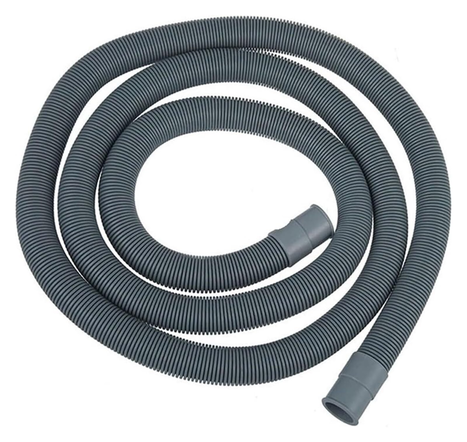 Tubo Di Scarico 2M Tubo Di Prolunga Grigio for Lavatrice E Lavastoviglie(Gray-2pcs)