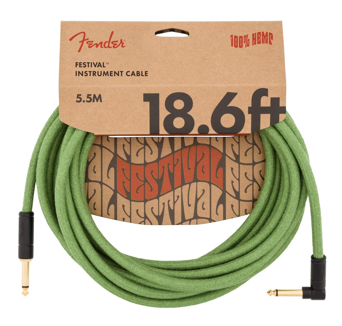 Amazon.com: Fender 0990918062 Festival Hemp Straight to Right