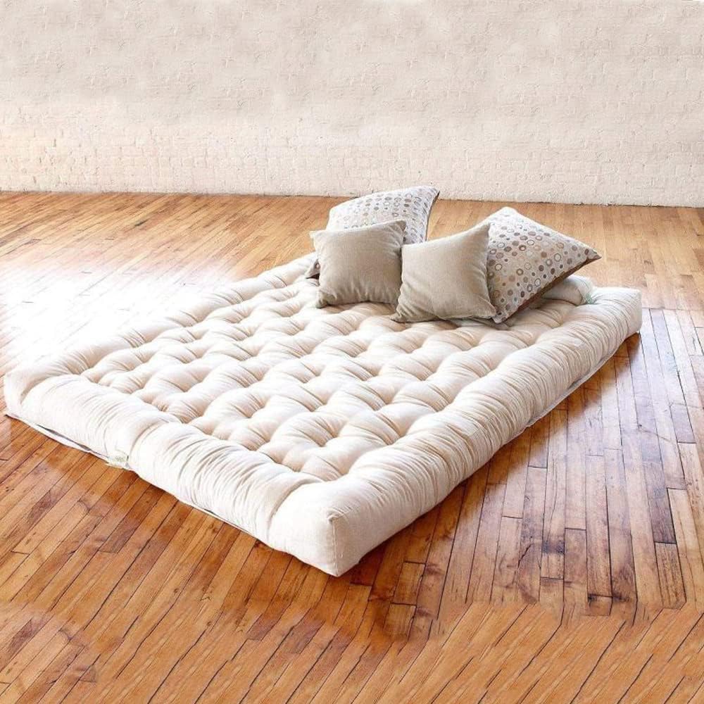 Super Sleep Medium Soft Single Bed Cotton Folding Mattress/Gadda for Students, PG, Hostel, Picnic (White Cotton, 4 x 6) (B0CP5HJCJN) Amazon Price History, Amazon Price Tracker