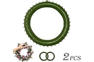 Artificial Flower Wreath Plastic Grid Panel Garland