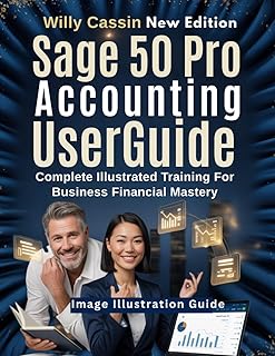Sage 50 Pro Accounting User Guide: Complete Illustrated Training For Business Financial Mastery