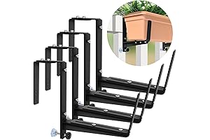 Adjustable Window Box Brackets - Perfect Railing Companions